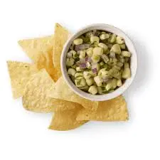 Chips & Roasted Chili-Corn Salsa