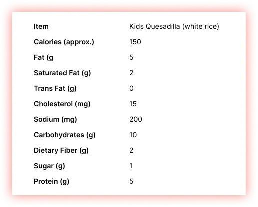 Kids-Quesadilla-(white-rice)-Kids-Nutrition-Menu