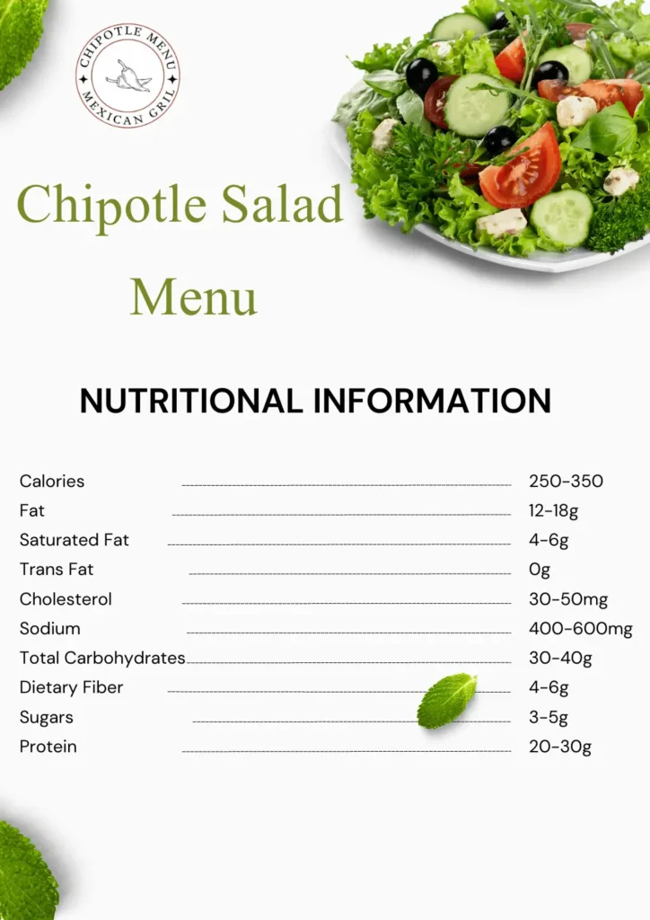 chipotle-salad-menu-nutritional-information