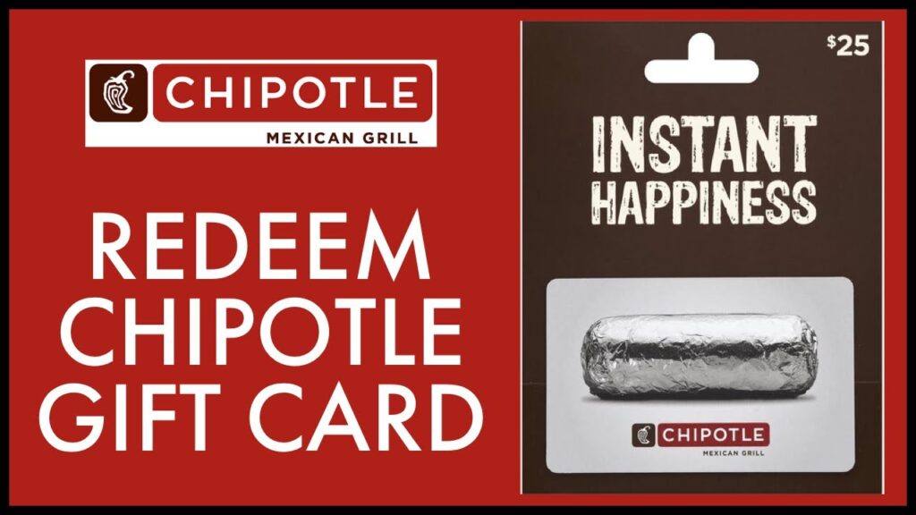 Chipotle Gift Card Balance